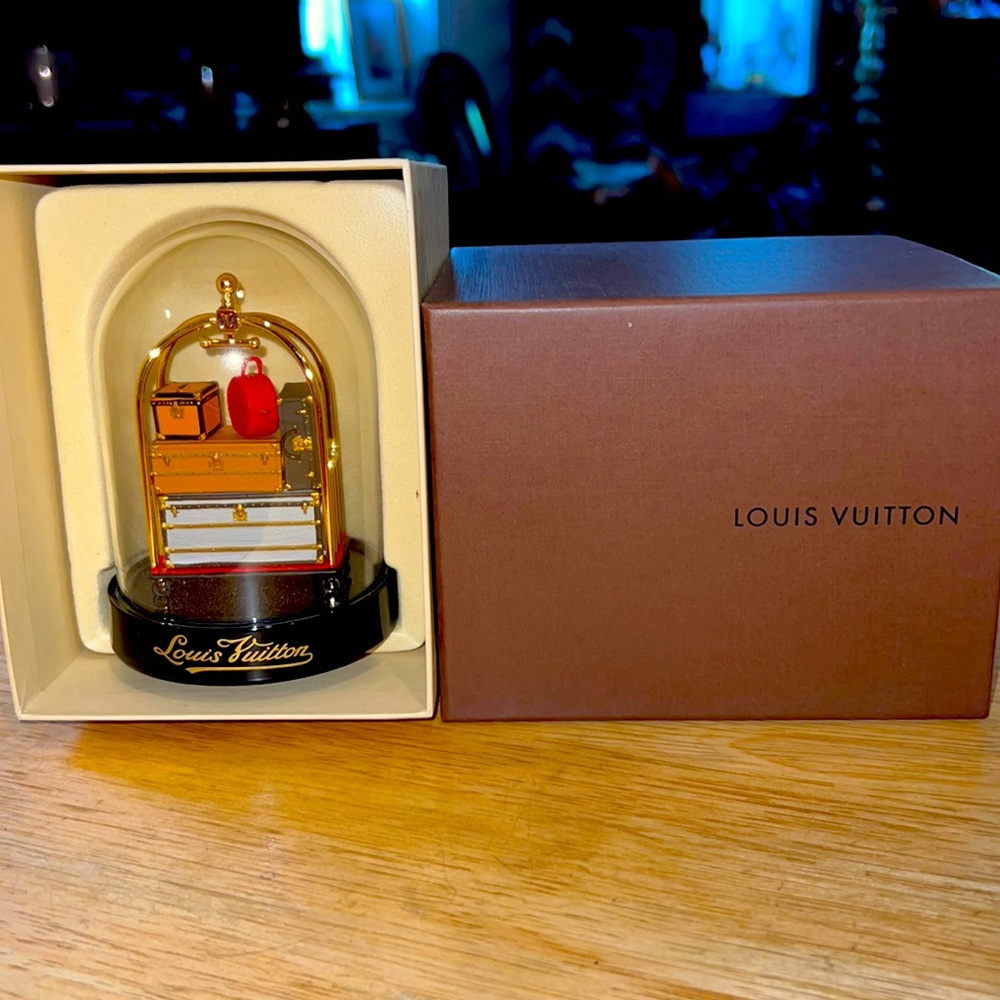 Louis Vuitton limited edition glass dome